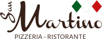 Il Martino Pizzeria Ristorante logo with Italian colors